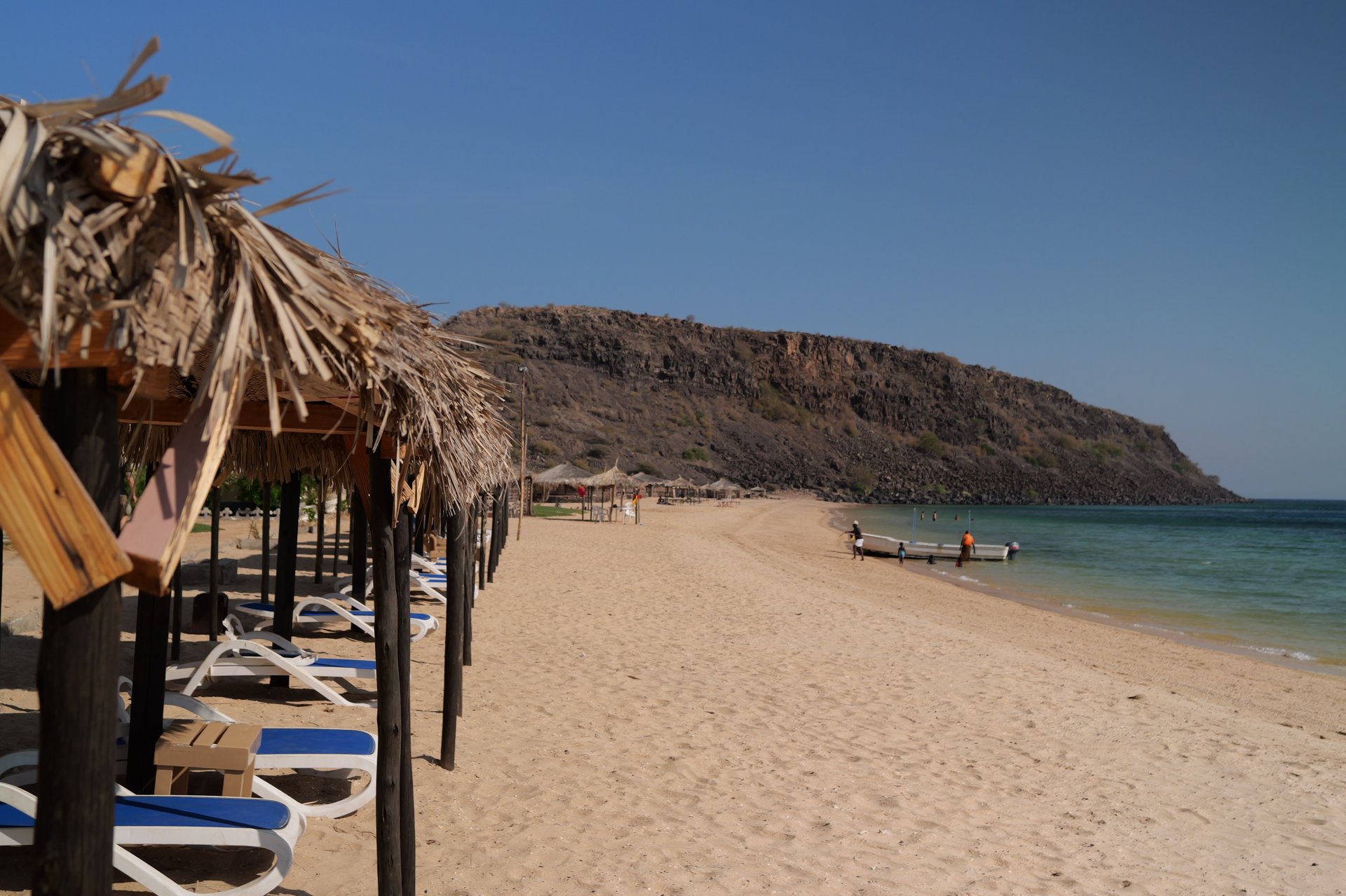 Plage des Sables Blancs, dans la région de Tadjourah